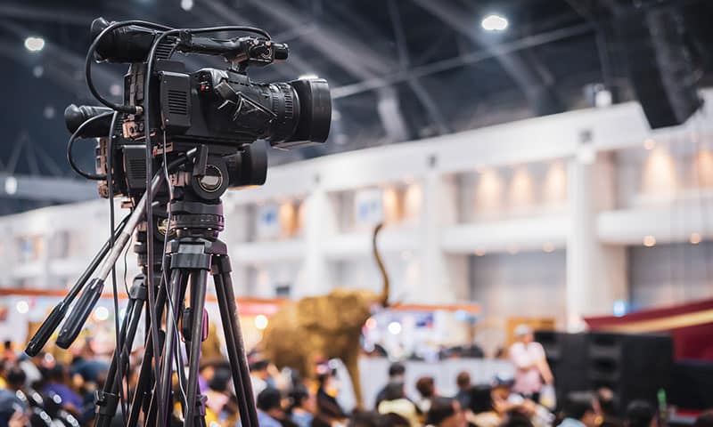 Corporate event live streaming